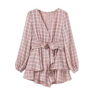 Goodnight Macaroon 'Candis' Romper Sz Small